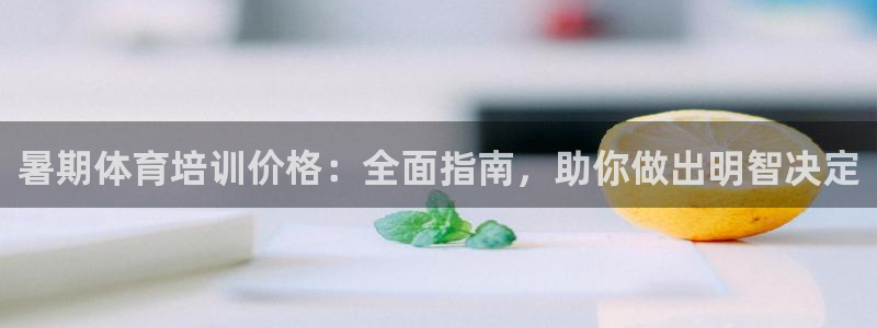 尊龙凯时ag旗舰厅官：暑期体育培训价格：全面指南，助