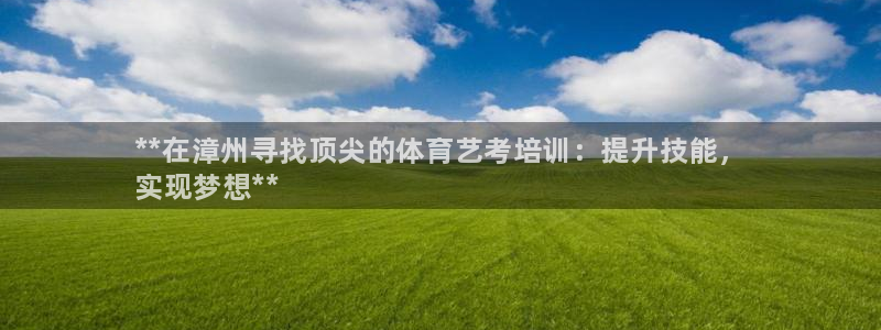 凯时登录首页,凯时K66：**在漳州寻找顶尖的体育艺