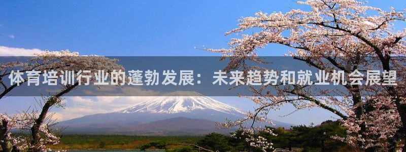 尊龙人生就是博旧版现金娱乐一下：体育培训行业的蓬勃发展：未来